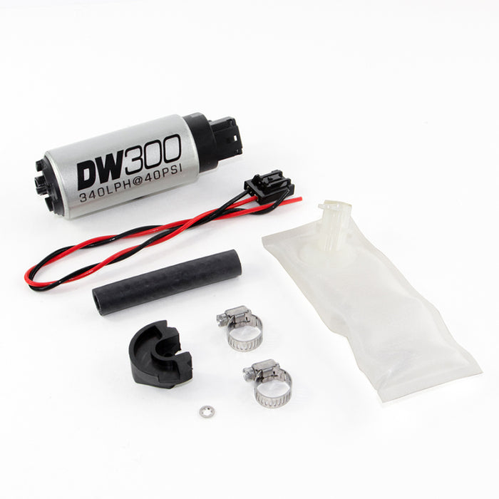 DeatschWerks DW300 340Lph In-Tank Fuel Pump w/Install Kit for 94-02 Nissan S14/S15/240SX