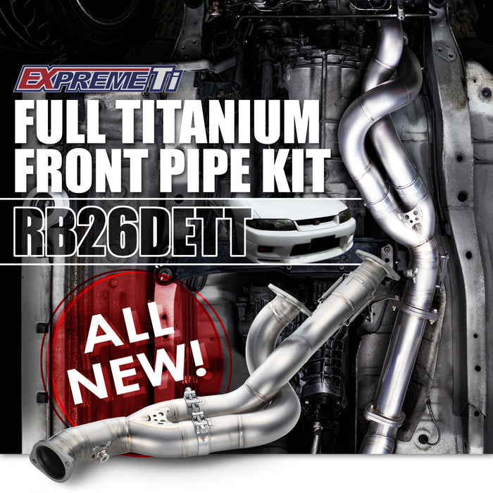 Tomei Expreme Titanium Front Pipe Kit For Skyline GTR RB26DETT