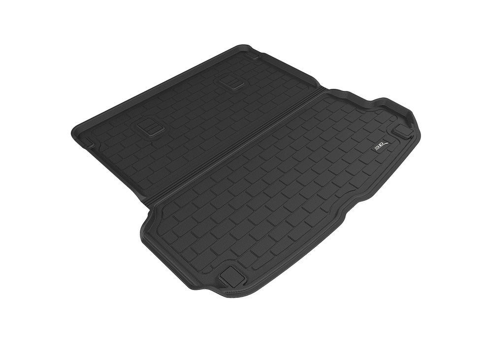 3D MAXpider Cargo Mat For AUDI Q7 (4M) 2017-2024 / SQ7 (4M) 2020-2024 BEHIND 2ND ROW STOWABLE KAGU BLACK CARGO LINER3D MAXpider