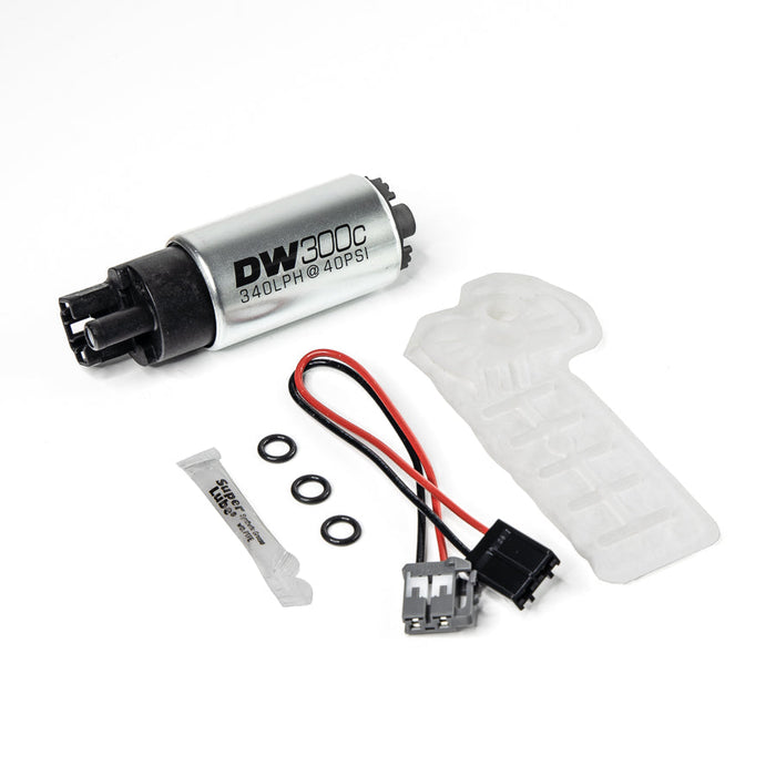 DeatschWerks DW300C 340Lph Compact Fuel Pump w/o clips w/9-1061 install kit for 2023+ Nissan 400Z/RZ34