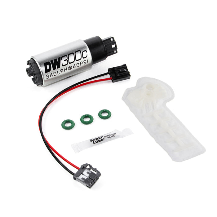 DeatschWerks DW300C 340Lph Compact Fuel Pump w/install Kit for 12-21 Scion FRS / Subaru BRZ / Toyota 86