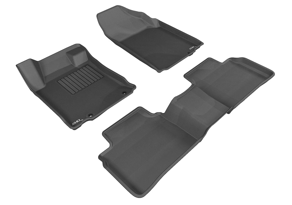 3D MAXpider Floor Mat For NISSAN ALTIMA SEDAN 2013-2015 KAGU BLACK R1 R23D MAXpider