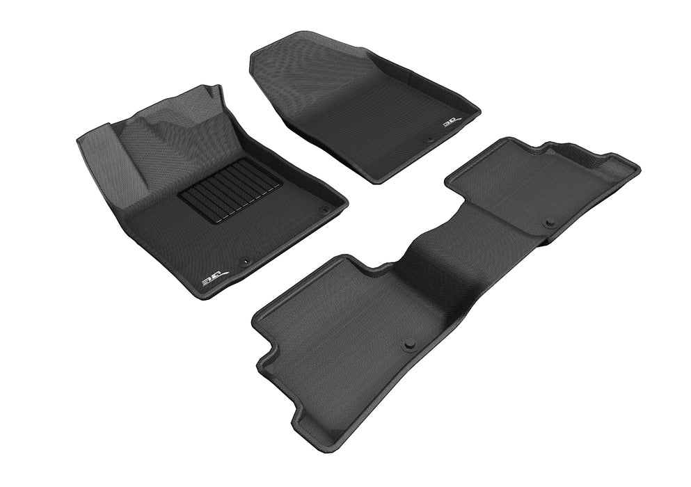 3D MAXpider Floor Mat For HYUNDAI IONIQ ELECTRIC 2017-2021 KAGU BLACK R1 R23D MAXpider