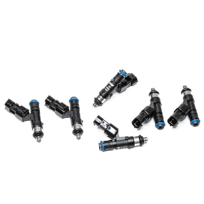 DeatschWerks 650cc Top Feed Injectors for 98-02 Nissan Skyline R34 NEO RB25DET (Set of 6)