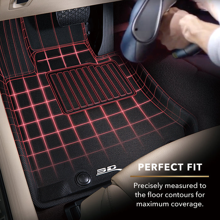 3D MAXpider Floor Mat For LEXUS NX 2022-2025 HYBRID KAGU BLACK R1 R23D MAXpider