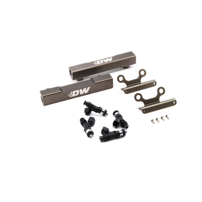 DeatschWerks Top Feed Fuel Rail Kit w/750cc Injectors for 02-14 Subaru WRX / 07-15 WRX/STI