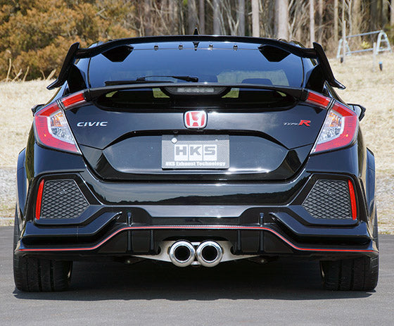 HKS Hi-Power SPEC-L2 Exhaust System For 2017-21 Honda Civic FK8 K20C