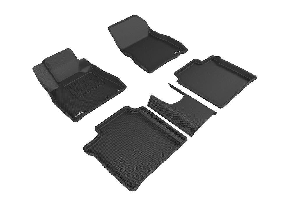 3D MAXpider Floor Mat For NISSAN VERSA NOTE 2014-2019 KAGU BLACK R1 R23D MAXpider