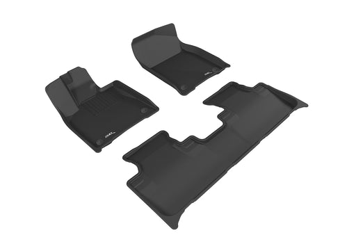 3D MAXpider Floor Mat For LEXUS RX / RX HYBRID 2016-2022 KAGU BLACK R1 R23D MAXpider