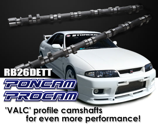 Tomei VALC Camshaft Poncam Intake 254-9.15mm Lift For Nissan GTR R32 RB26DETT