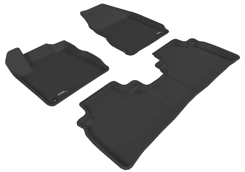 3D MAXpider Floor Mat For NISSAN MURANO 2009-2014 KAGU BLACK R1 R23D MAXpider