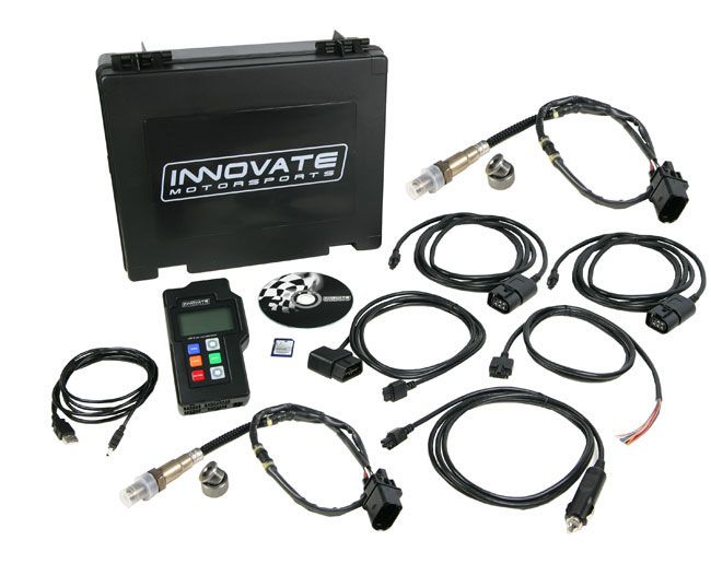 Innovate Motorsports LM-2 Air/Fuel Ratio Meter/Datalogger, Dual O2 Complete Kit - 3807