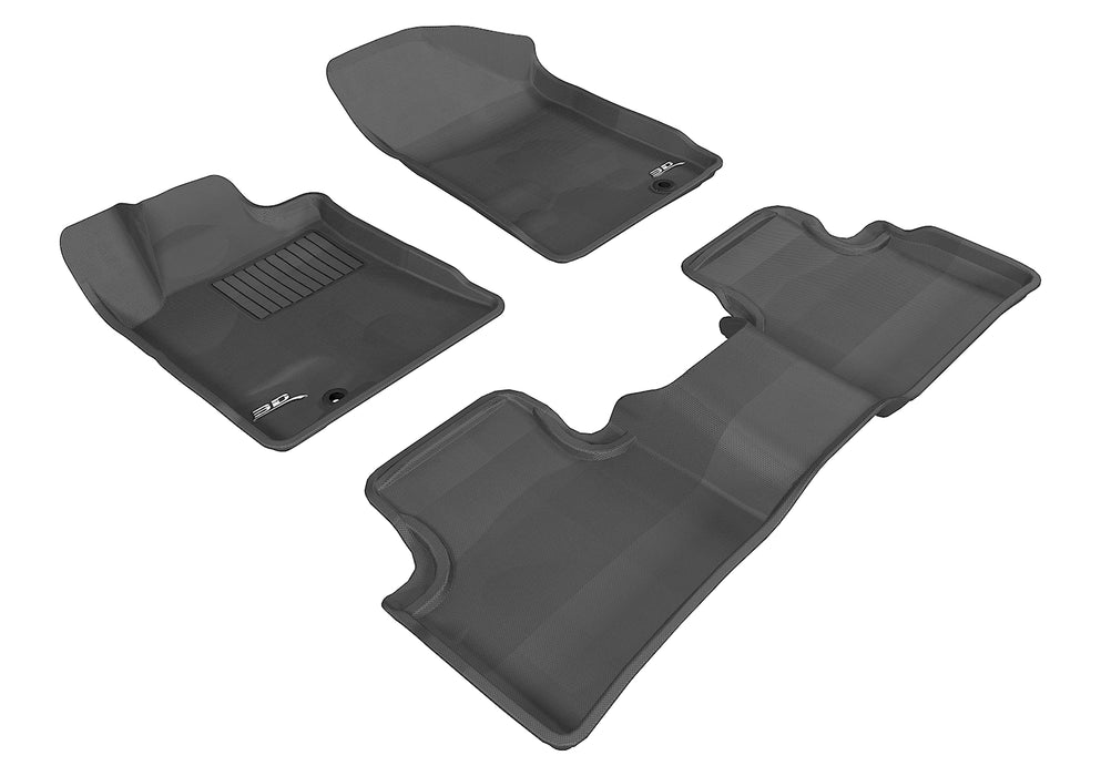 3D MAXpider Floor Mat For NISSAN MAXIMA 2009-2014 KAGU BLACK R1 R23D MAXpider