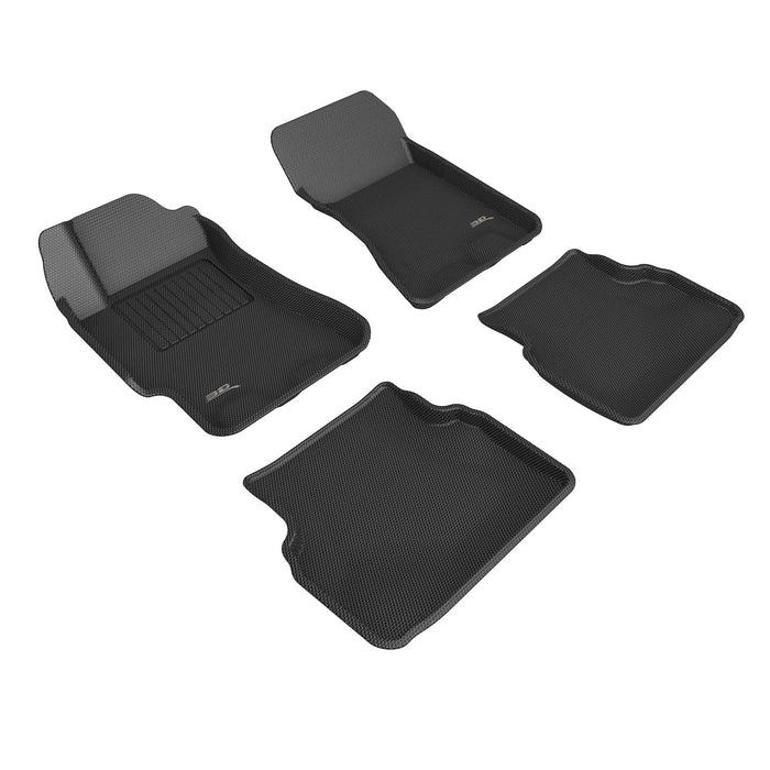 3D MAXpider Floor Mat For SUBARU IMPREZA SEDAN 2002-2007 KAGU BLACK R1 R23D MAXpider