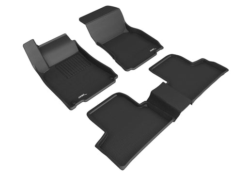 3D MAXpider Floor Mat For MERCEDES-BENZ GLB 250 5-SEAT (X247) 2020-2024 / AMG GLB35 2021-2023 KAGU BLACK R1 R23D MAXpider