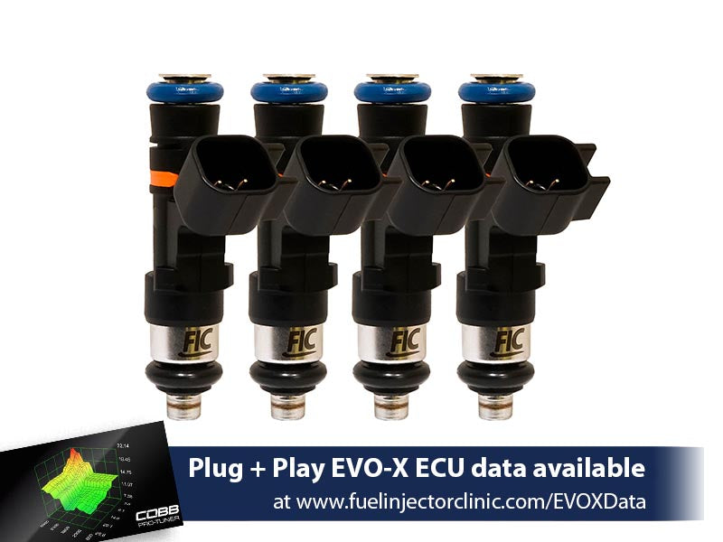 650cc Fuel Injector Clinic Injector Set For Evo X (High-Z)