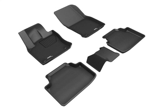 3D MAXpider Floor Mat For VOLKSWAGEN TAOS 2022-2024 KAGU BLACK R1 R23D MAXpider