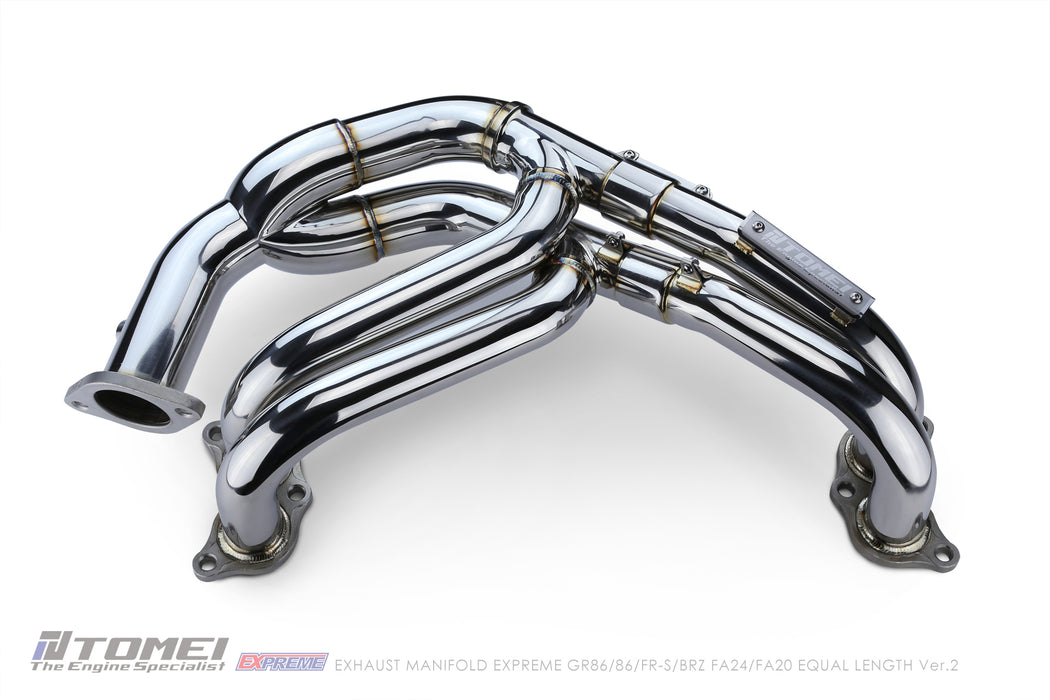 Tomei Expreme SUS Exhaust Manifold Kit Equal Length Ver.2 For FA24 GR86/BRZ