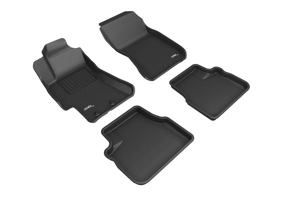 3D MAXpider Floor Mat For SUBARU IMPREZA 2008-2011 / IMPREZA WRX / IMPREZA WRX STI 2008-2014 KAGU BLACK R1 R23D MAXpider