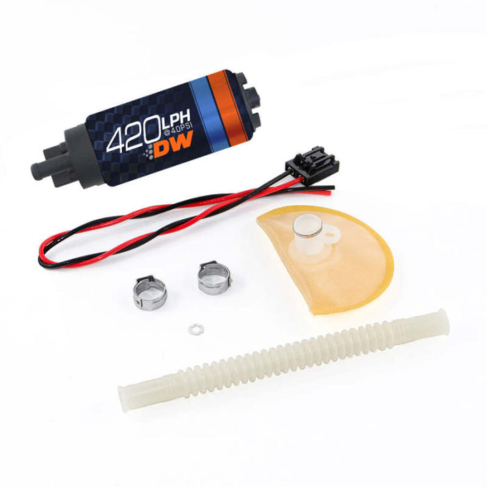 Deatschwerks DW420 420Lph In-Tank Fuel Pump w/Install Kit for 09-15 Nissan 370Z / 08-14 Infiniti G37