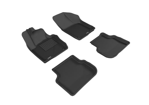 3D MAXpider Floor Mat For VOLKSWAGEN JETTA SEDAN 2011-2018 KAGU BLACK R1 R23D MAXpider