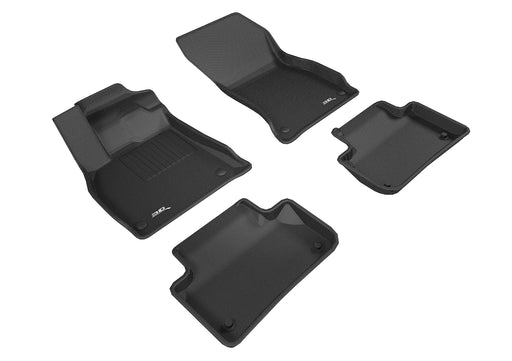 3D MAXpider Floor Mat For AUDI Q5/SQ5 (FY/80A) 2018-2024 / Q5/SQ5 SPORTBACK 2022-2024 / Q5 PHEV 2021-2024 KAGU BLACK R1 R23D MAXpider