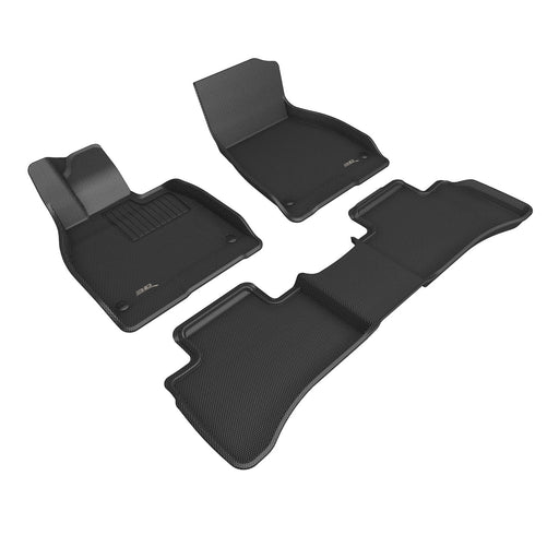 3D MAXpider Floor Mat For MERCEDES-BENZ EQS SEDAN 2022-2024 KAGU BLACK R1 R23D MAXpider