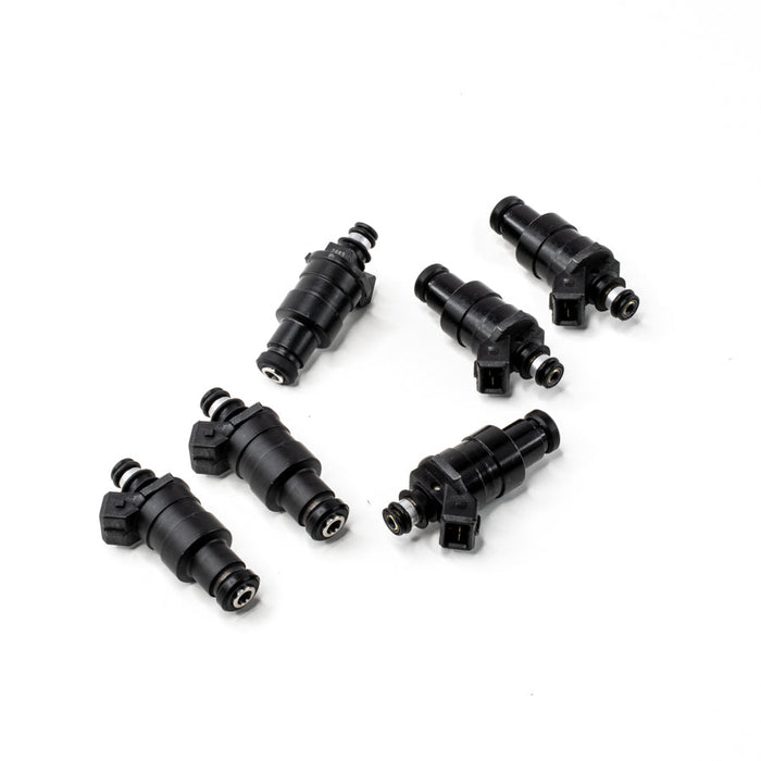 DeatschWerks 550CC Low Z Top Feed Injectors for 90-01 Mitsubishi 3000GT (Set of 6)