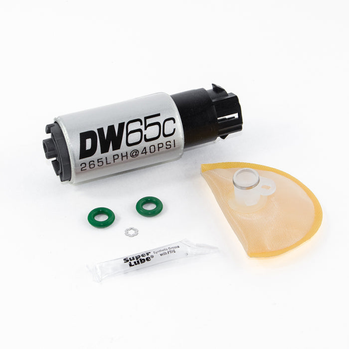 DeatschWerks DW65C 265Lph Compact In-Tank Fuel Pump w/Install Kit for 08-14 Subaru WRX / 08-21 Subaru STI