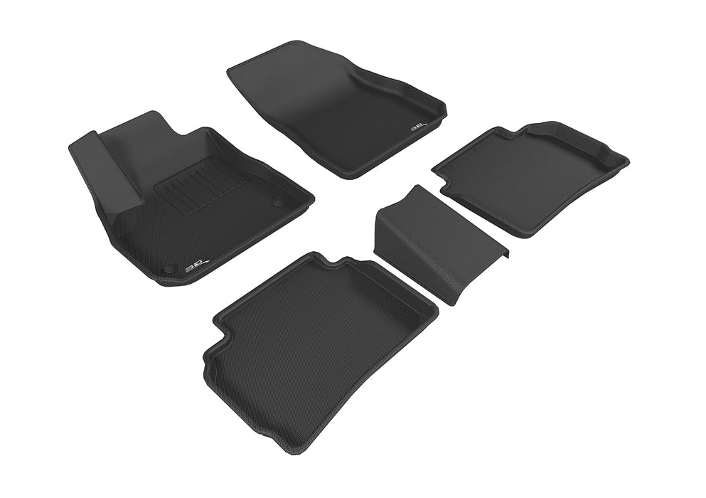 3D MAXpider Floor Mat For CHEVROLET MALIBU 2016-2024 KAGU BLACK R1 R23D MAXpider