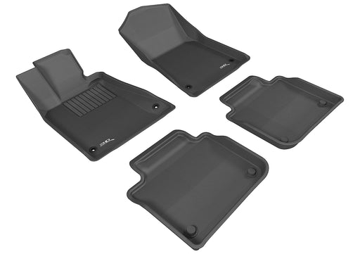 3D MAXpider Floor Mat For LEXUS GS / GS HYBRID RWD 2013-2020 KAGU BLACK R1 R23D MAXpider