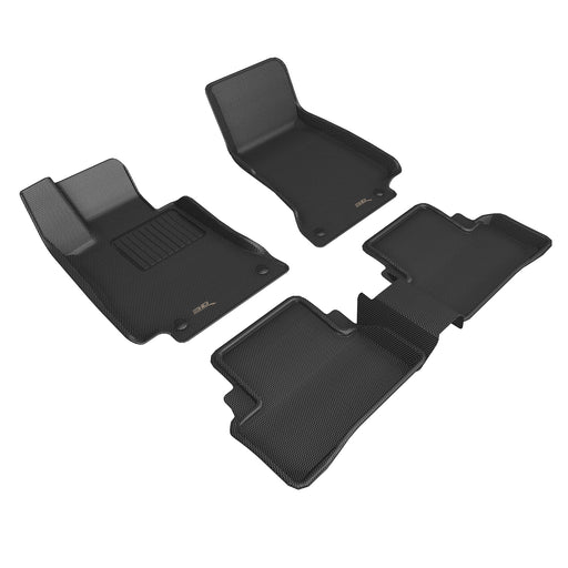 3D MAXpider Floor Mat For MERCEDES BENZ AMG GT 4-DOOR (X290) 2019-2024 KAGU BLACK R1 R23D MAXpider