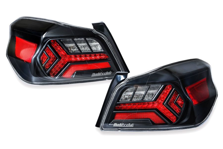 Buddy Club Sequential LED Tail Lamp Set for 2015-21 Subaru WRX/WRX STI