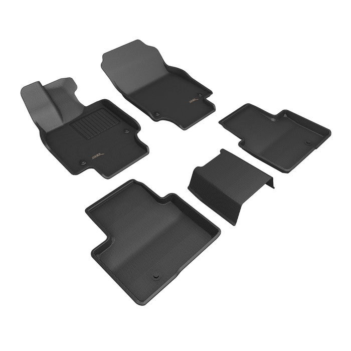 3D MAXpider Floor Mat For TOYOTA CROWN 2023-2024 KAGU BLACK R1 R23D MAXpider