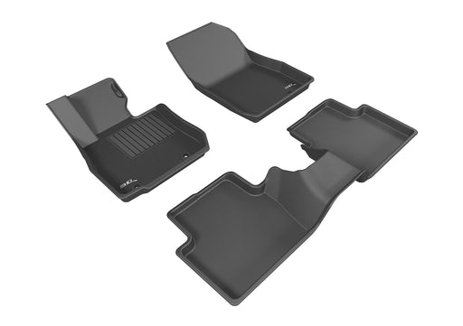 3D MAXpider Floor Mat For MAZDA CX-3 2016-2021 KAGU BLACK R1 R23D MAXpider