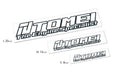 Tomei USA Die cut Sticker 2016 Ver. The Engine Specialist White - 8 InchTomei USA