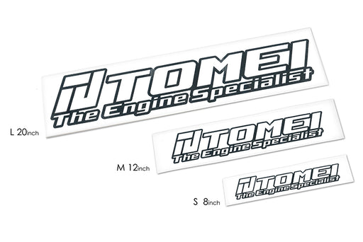 Tomei USA Die cut Sticker 2016 Ver. The Engine Specialist White - 8 InchTomei USA