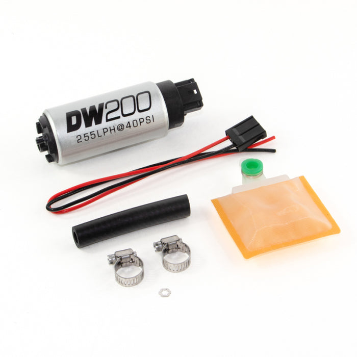 DeatschWerks DW200 255Lph In-Tank Fuel Pump w/ Universal Install Kit