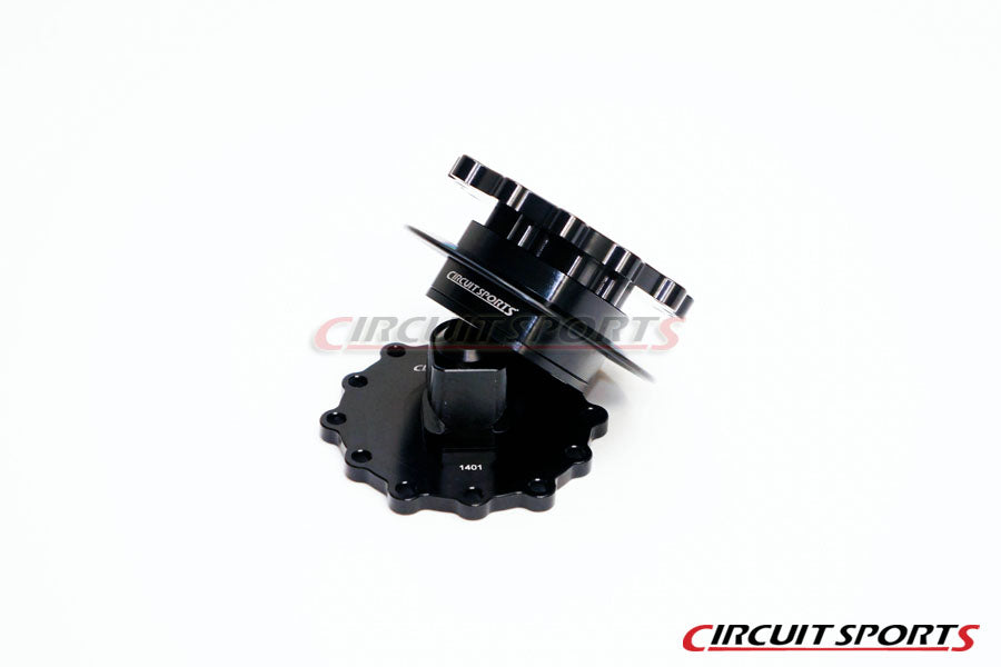 Circuit Sports Steering Wheel Quick Release Kit Ver. 3 - 47mm - Black