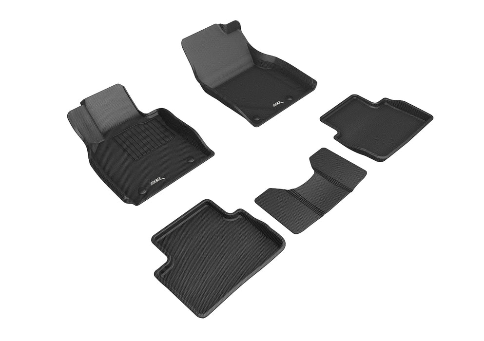 3D MAXpider Floor Mat For MAZDA MAZDA3 2019-2024 / CX-30 2020-2023 KAGU BLACK R1 R23D MAXpider