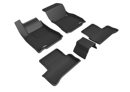 3D MAXpider Floor Mat For MERCEDES BENZ A-CLASS (V177) 2019-2022 / AMG 35 (V177) 2020-2022 / CLA 250 COUPE 2020-2024 /AMG CLA 35/45 COUPE (C118) 2020-2024 KAGU BLACK R1 R23D MAXpider