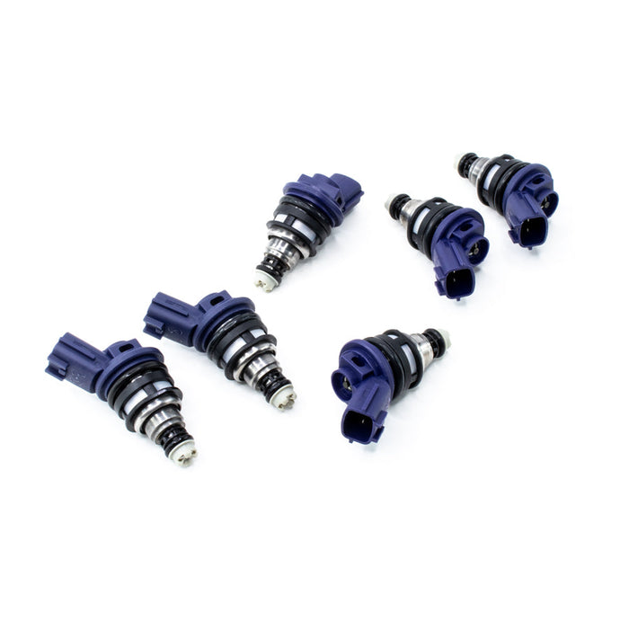 DeatschWerks 550cc Side Feed Injectors for 93-98 Nissan Skyline R32/R33 RB25DET (Set of 6)