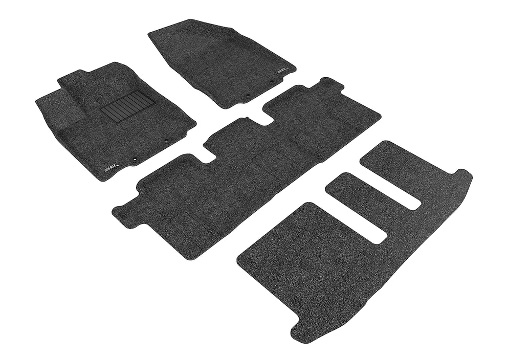 3D MAXpider Floor Mat For NISSAN PATHFINDER 2013-2020 KAGU BLACK R1 R2 R33D MAXpider