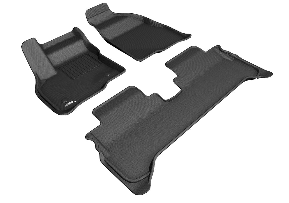 3D MAXpider Floor Mat For CHEVROLET BOLT EV 2017-2023 KAGU BLACK R1 R23D MAXpider