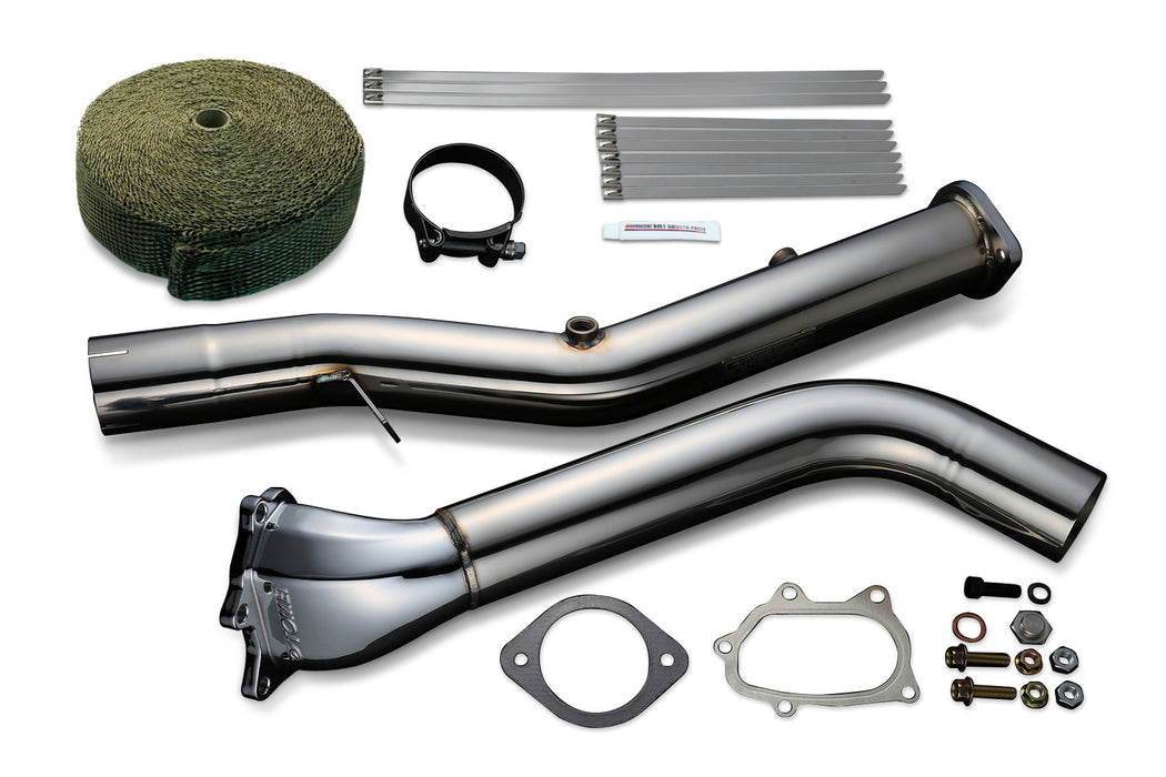 Tomei Expreme SUS Down Pipe Kit For 08-14 WRX EJ25 Single Scroll Ver.2