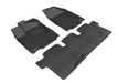 3D MAXpider Floor Mat For NISSAN PATHFINDER 2013-2020 KAGU BLACK R1 R2 W/O R33D MAXpider