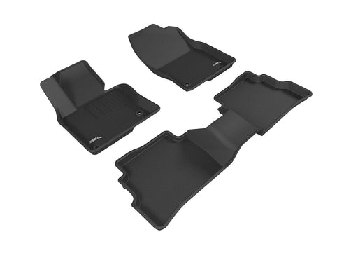 3D MAXpider Floor Mat For MAZDA CX-5 2017-2024 KAGU BLACK R1 R23D MAXpider