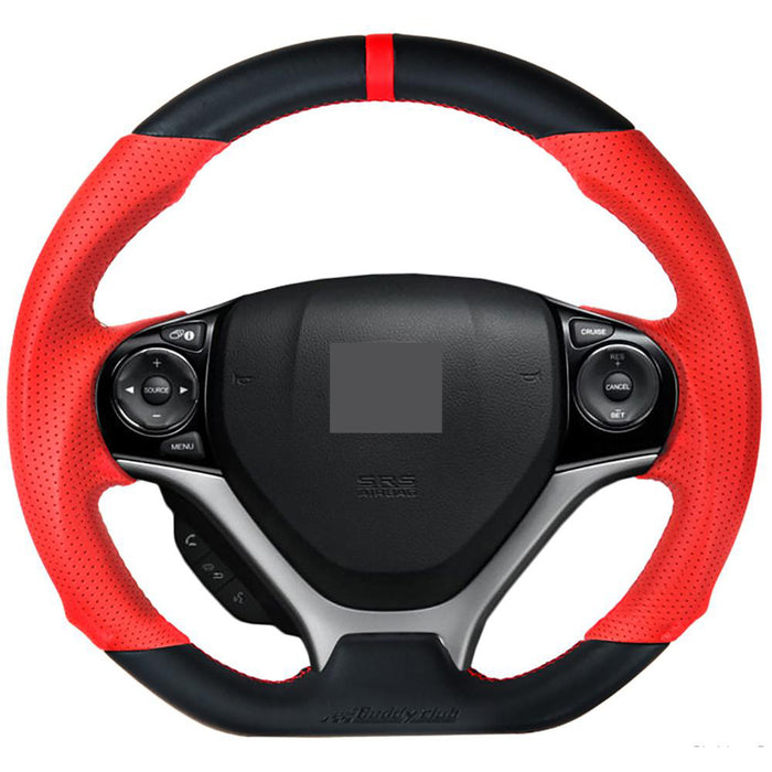 Buddy Club Sport Steering Wheel Leather for 2012-15 Honda Civic Time Attack