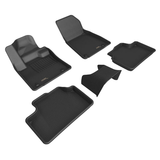 3D MAXpider Floor Mat For VOLVO XC40 RECHARGE 2022-2024 KAGU BLACK R1 R23D MAXpider