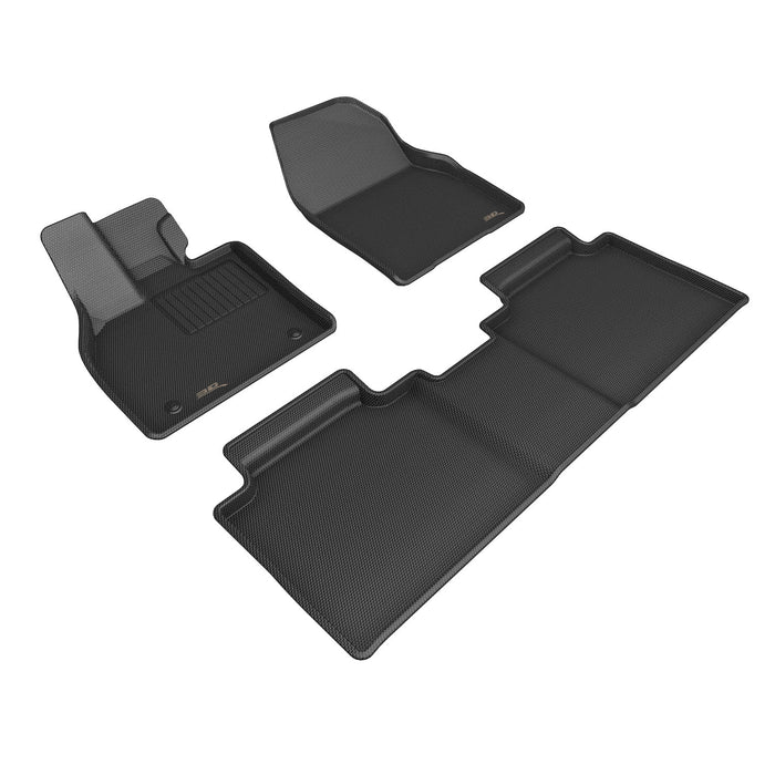 3D MAXpider Floor Mat For TOYOTA BZ4X 2023-2024 KAGU BLACK R1 R23D MAXpider